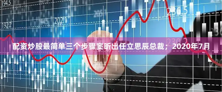 配资炒股最简单三个步骤窦昕出任立思辰总裁；2020年7月