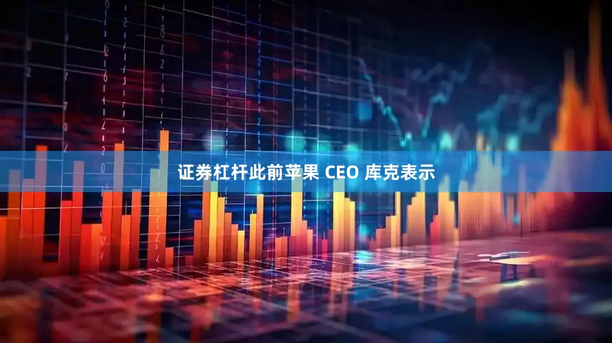 证券杠杆此前苹果 CEO 库克表示